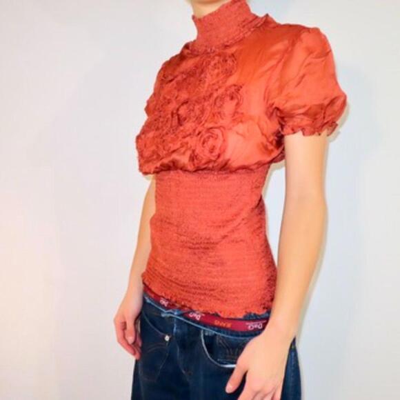 Bebe Women's Orange Vests-tanks-cami - Picture 2 of 4